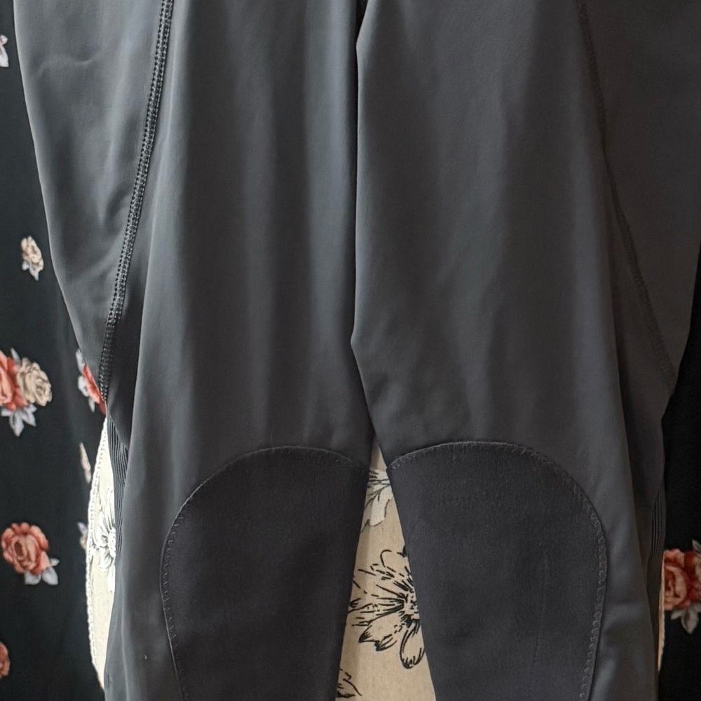 Women's Black Joggers with Reinforced Knees